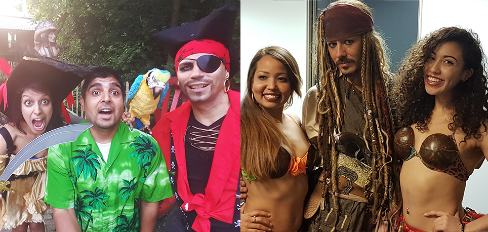 Caribbean pirates party